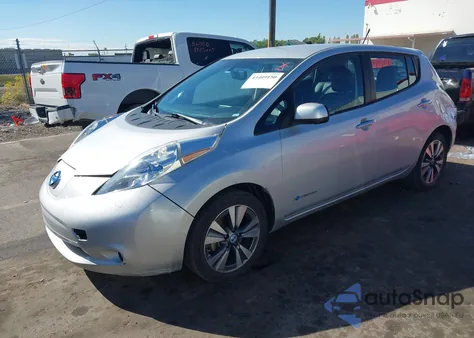 2013 Nissan Leaf Sl из США, поврежденный, VIN 1N4AZ0CP0DC424226